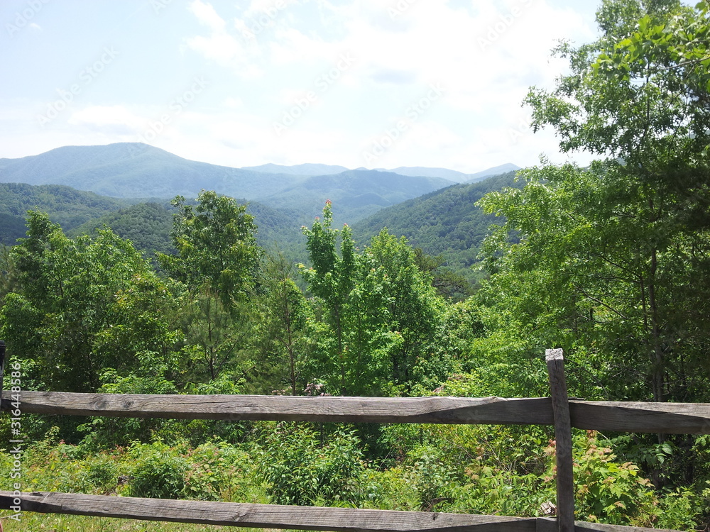 bridge in the mountains