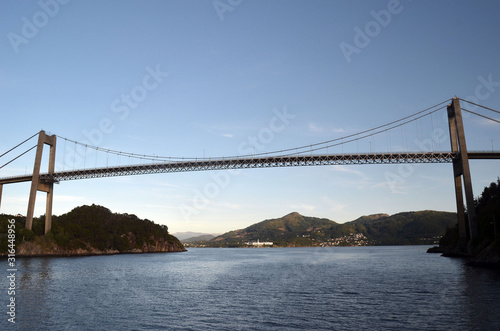 Tourism vacation and travel. Sognefjord, Norway, Scandinavia.