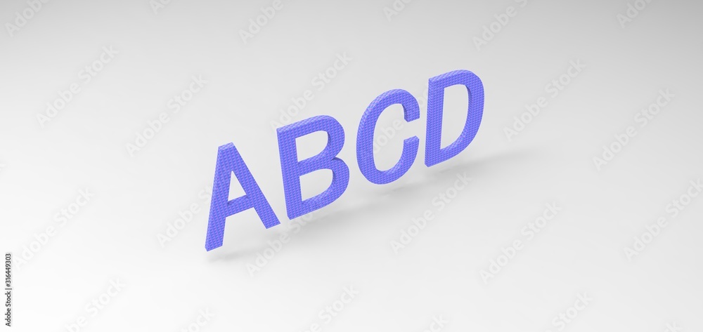 3D font 3D font