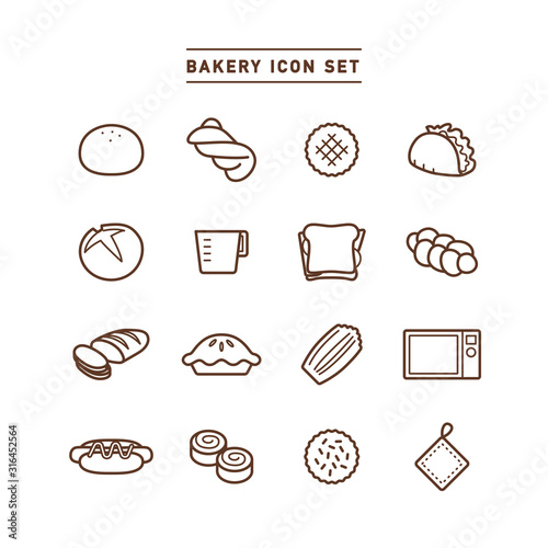 BAKERY ICON SET