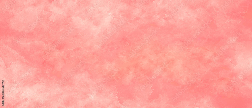 Fototapeta Pink abstract grunge banner with space for text or image