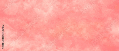 Fototapeta Pink abstract grunge banner with space for text or image