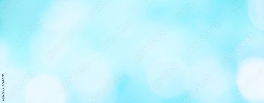 Bright Beautiful blurred Blue White Background. - obrazy, fototapety, plakaty 