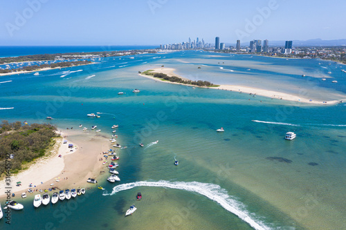 Panoramic view of Gold Coast