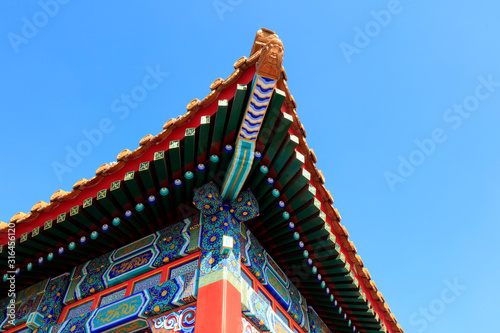 Eaves of ancient Chinese Architecture
