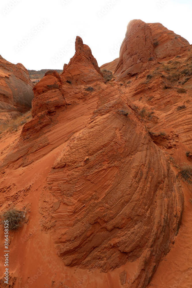 Fototapeta premium danxia landform scenery