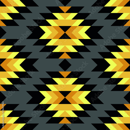 Navajo indian native american classic vintage seamless pattern vector design