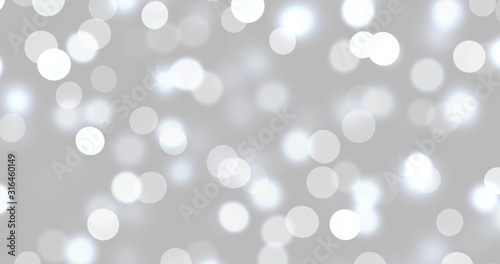 black and white glittering abstract bokeh backgroud