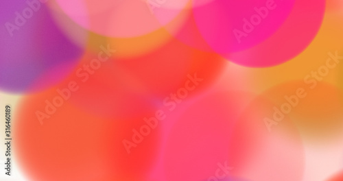 blured colorful abstract bubbles background
