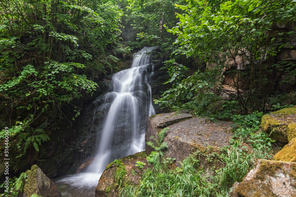 Gabrovo waterfall in Belasica Mountain,North Macedonia Gabrovo waterfall in Belasica Mountain,North Macedonia