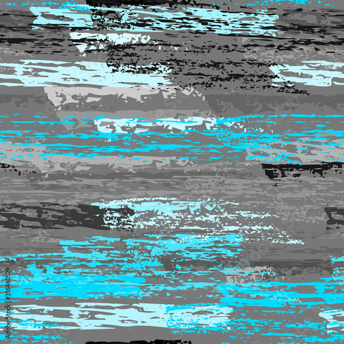 Grunge Dry Paint Surface. Stripy Crayon Pencil 
