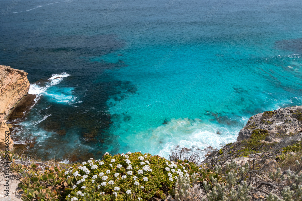 View of Cape Wiles, Whalers Way, South Australia View of Cape Wiles, Whalers Way, South Australia