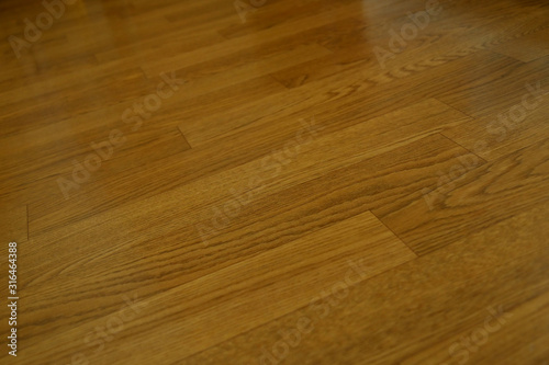 brown wood laminate clean floor polished in home