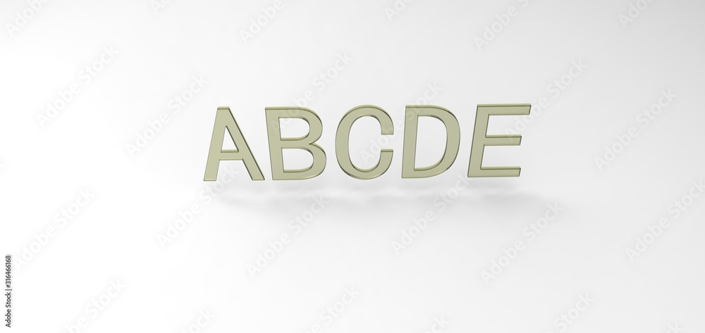 3D font 3D font