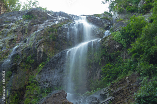 waterfall in forest