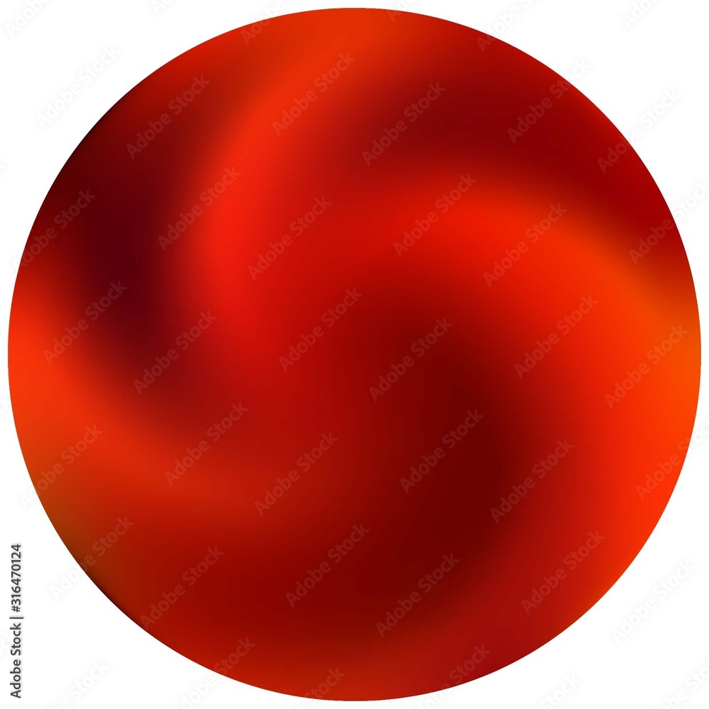 Modern round smooth background. Modern round smooth background.