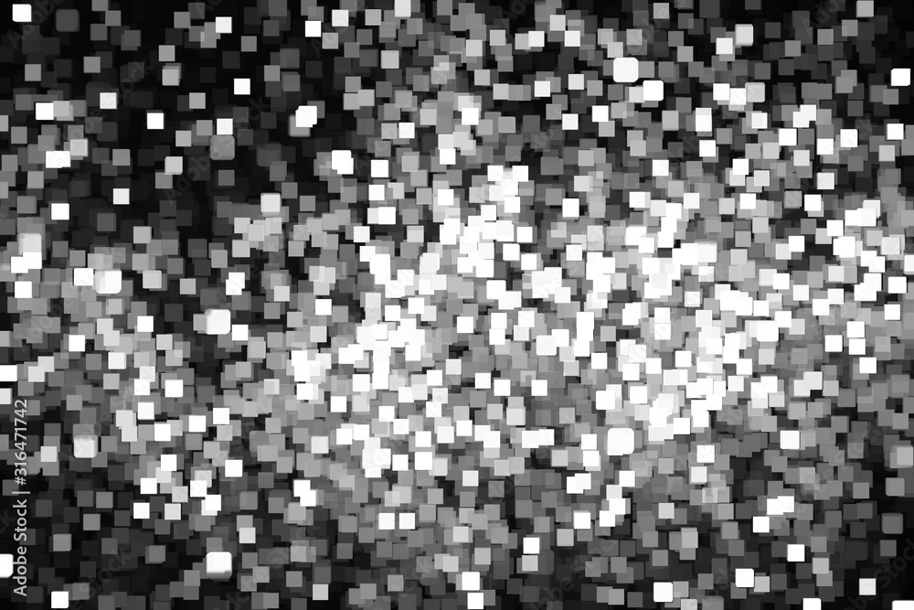 Beautiful bokeh on a black background Beautiful bokeh on a black background