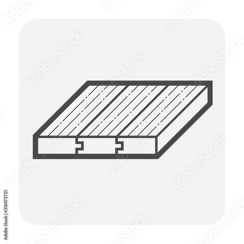 wood floor icon
