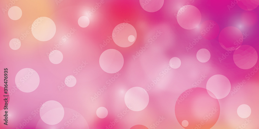 Abstract pink blurred light background with bokeh and glitter effect. Abstract pink blurred light background with bokeh and glitter effect.