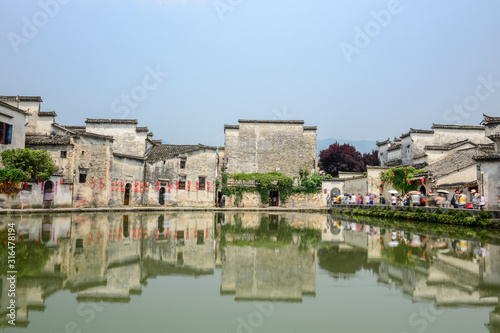 Hongcun village, Unesco site, Huangshan, Anhui Provice, China  © rayints