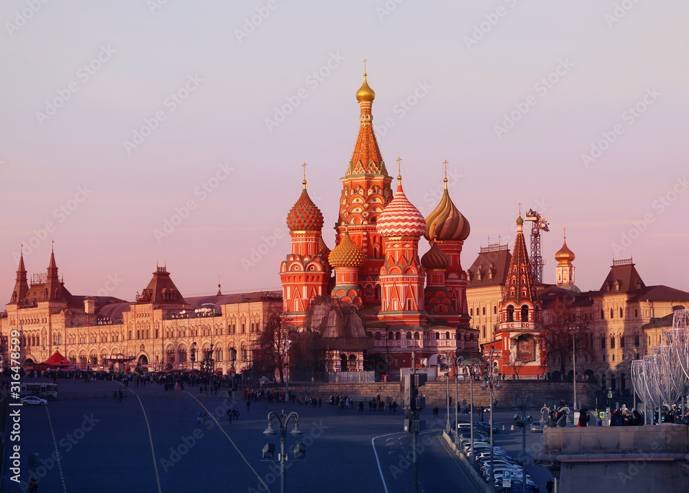 Beautiful photo of St. Basil's Cathedral Beautiful photo of St. Basil's Cathedral