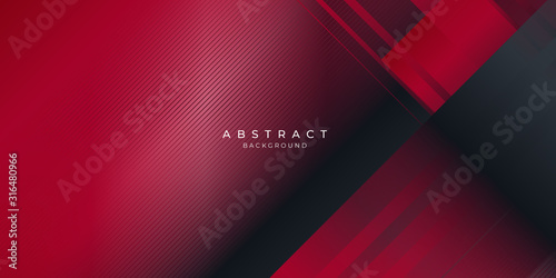 Abstract background red black with modern corporate concept, suit for presentation design.