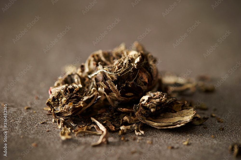 Chinese tea leaves Chinese tea leaves