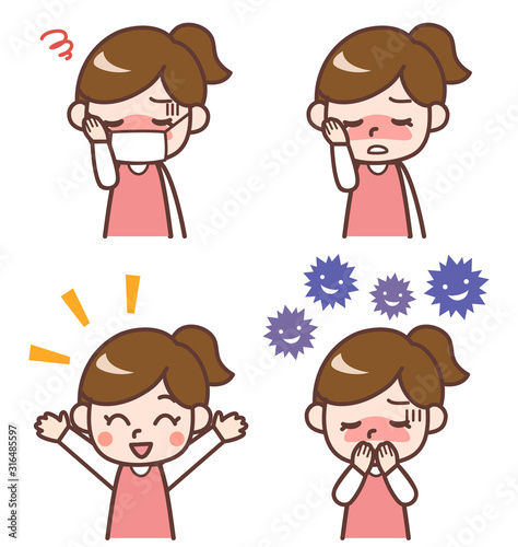 女性　体調不良　回復
