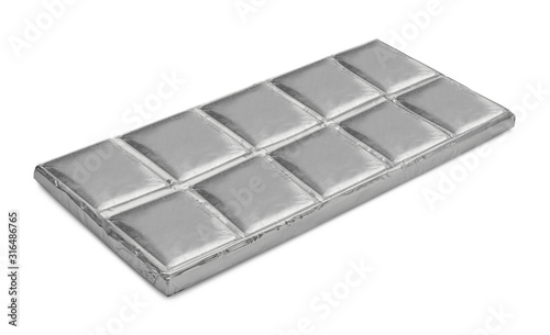 chocolate bar isolated