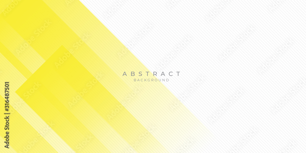 Abstract background yellow white for presentation design, banner, modern corporate concept.