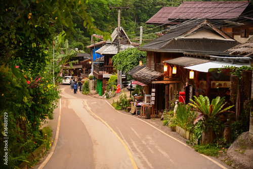 Mae Kam pong village, Mae kam pong A small village in the valley and an eco-tourism attraction, Chiang Mai, thailand..... © nopporn
