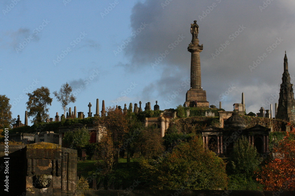 Fototapeta premium Glasgow Necropolis