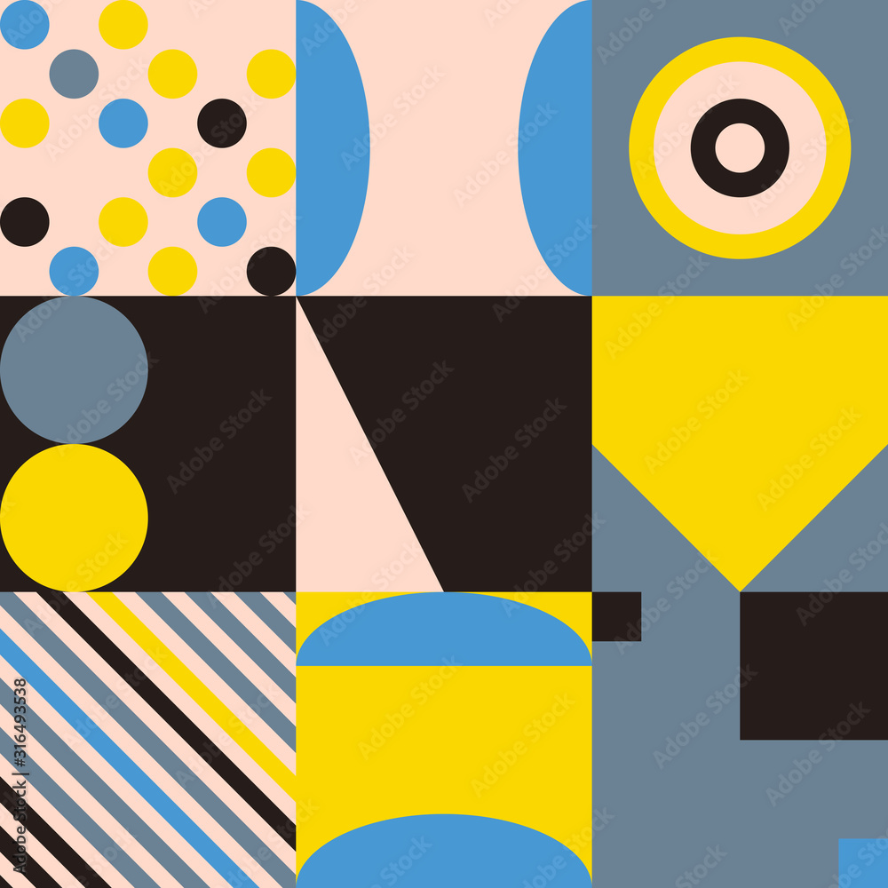 Abstract Vector Repetitive Pattern Design Abstract Vector Repetitive Pattern Design