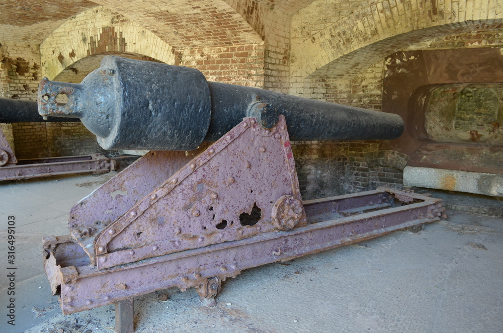 Cannon, Fort Sumter