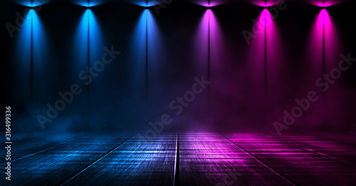 Dark background of the stre...