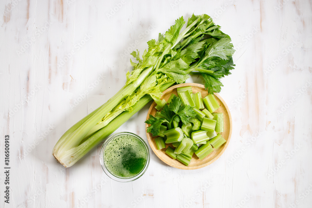 fresh celery and celery green juice fresh celery and celery green juice