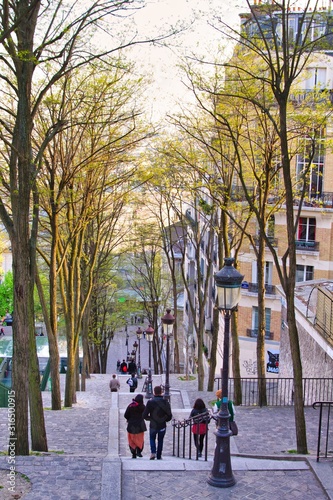 Cityscape scenery photo at paris France photo