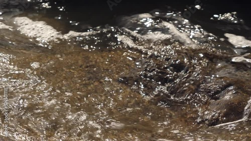 The clear water on the Koijigahama Beach in Tahara Japan photo