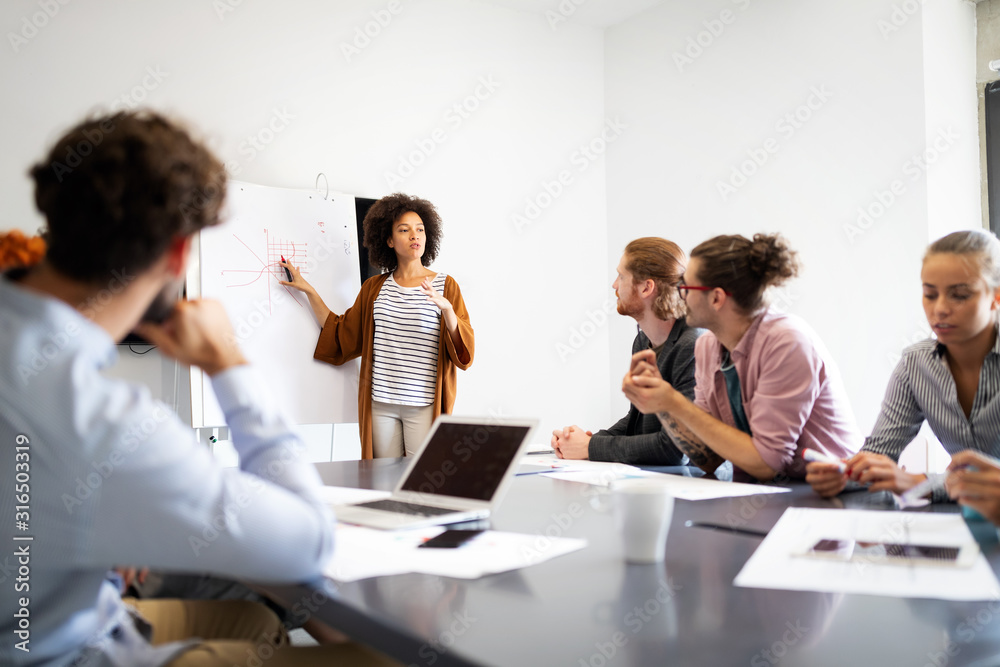 Business people good teamwork in office. Teamwork successful meeting workplace concept. Business people good teamwork in office. Teamwork successful meeting workplace concept.