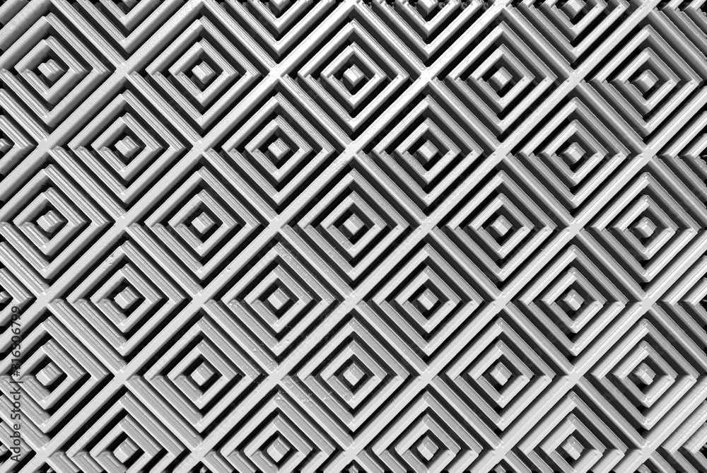Abstract hexagonal pattern background, 3d rendering. Abstract hexagonal pattern background, 3d rendering.