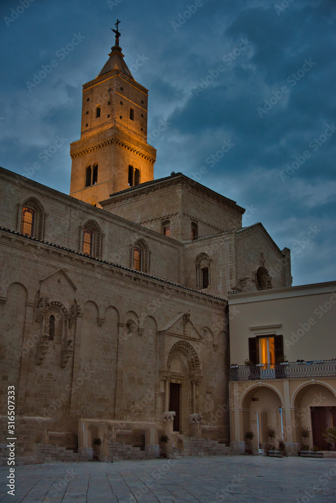 Fototapeta premium Ancient Italian Town in Southern Italy