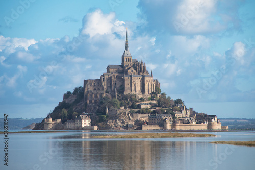 Canvas Print Mont Saint Michel Normandy France