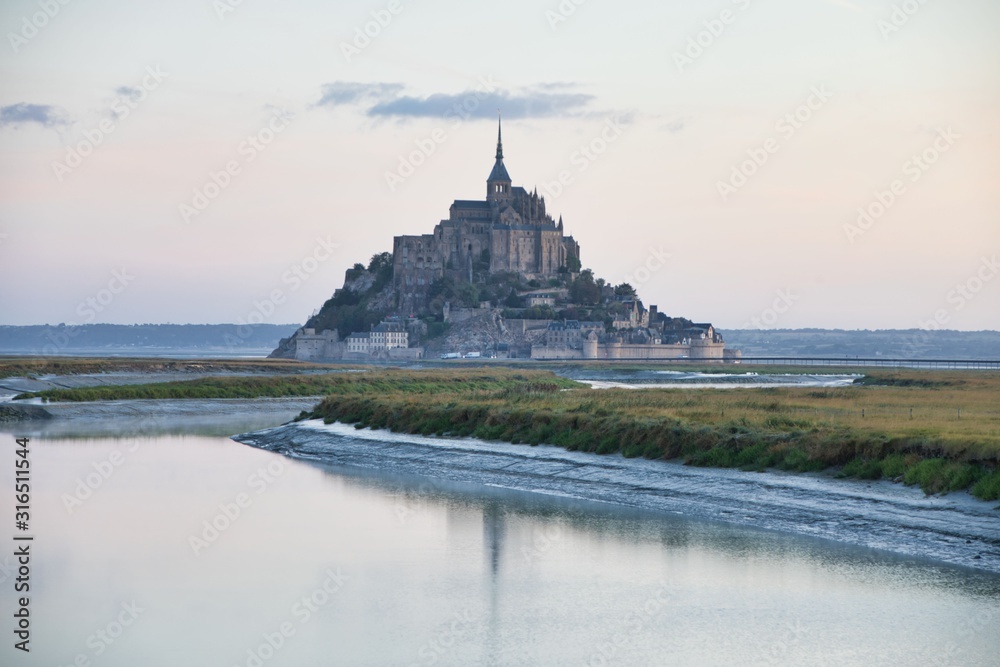 Obraz premium Mont Saint Michel Normandy France