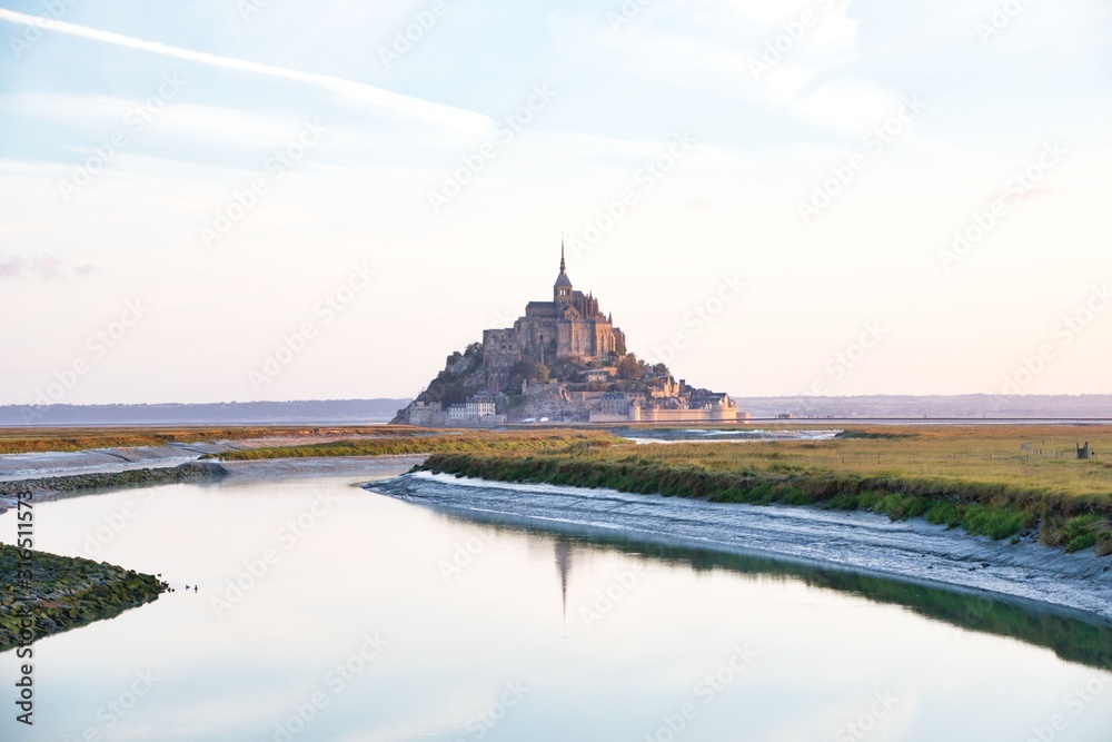 Obraz premium Mont Saint Michel Normandy France