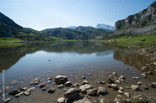 Lago Ercina, Covadonga, Asturien