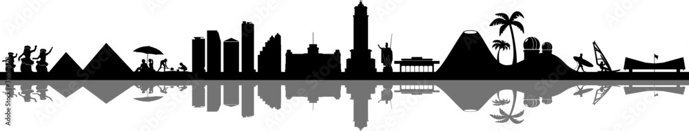 island, sun, beach, palm, outline, apartment, skyscraper, white, view, vector, urban, travel, modern, landscape, landmark, isolated, illustration, house, graphic, downtown, cityscape, city, building, island, sun, beach, palm, outline, apartment, skyscraper, white, view, vector, urban, travel, modern, landscape, landmark, isolated, illustration, house, graphic, downtown, cityscape, city, building,