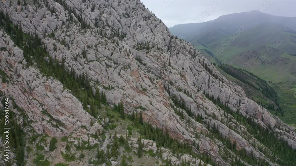 Komershi Gorge, Ketmen Ridge. Kazakhstan: Komershi Gorge, Ketmen Ridge. Kazakhstan: