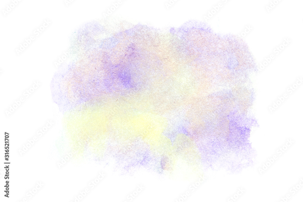 Abstract colorful hand draw water color background.