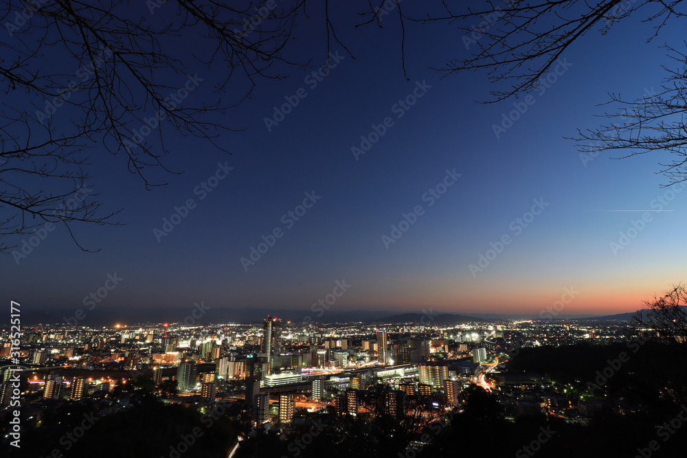 Fototapeta premium 熊本夜景