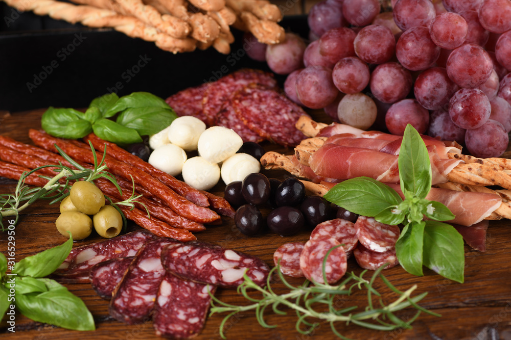 Meat appetizer Meat appetizer